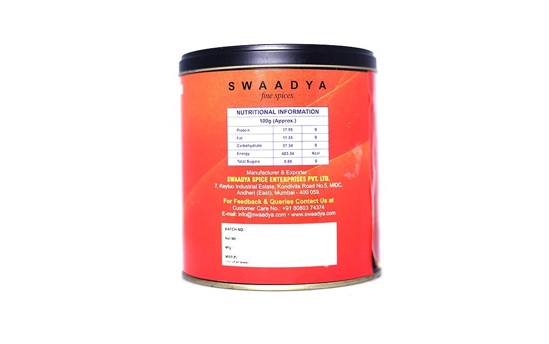 Swaadya Red Chilli Powder    Tin  250 grams
